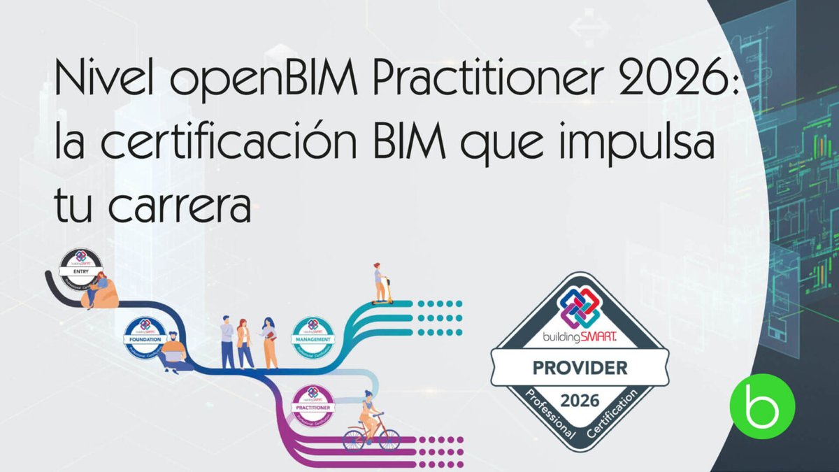 buticSchool's tweet photo. 🚨 #BIM sin interoperabilidad no funciona 🏗️
OpenBIM = coordinar equipos y compartir info sin fricciones ⚡
Descubre de la mano de butic el próximo nivel #OpenBIM Practitioner – #buildingSMART 🎓 👉 https://t.co/FilqPGMMyv
#Arquitectura #Ingeniería #Construcción #FormaciónBIM https://t.co/kh3j8QrQov