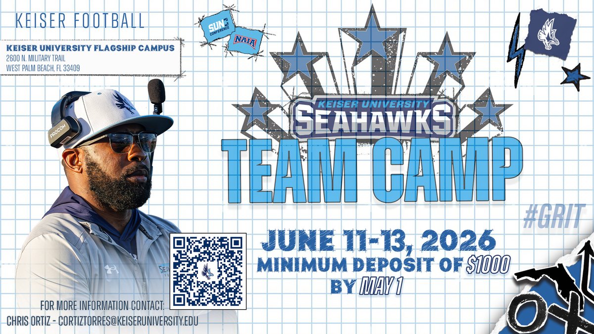 Keiser Football tweet media