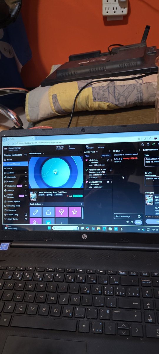 Been a min but were live come join twitch.tv/timbitslayz?sr…