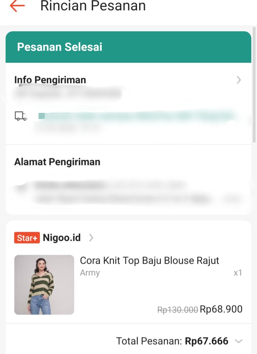 imyourwoonn's tweet photo. —  wts preloved
⁃ nigoo knit top warna army, 35k
⁃ kemeja mayoutfit warna seafom, 50k

all good condi.
shopee ✅ 
for detail dm 📩 https://t.co/1KbxiQHAZv