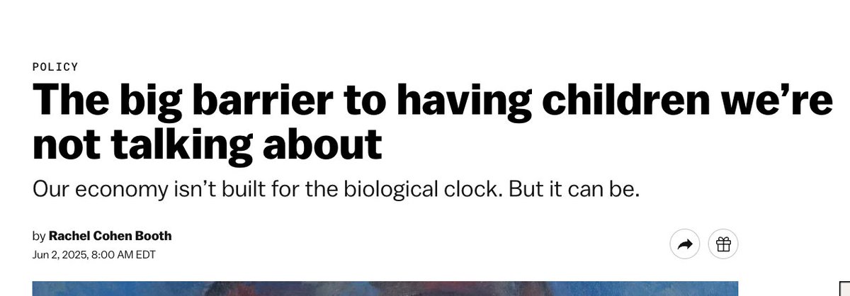 rcobooth's tweet photo. if we want more people to feel comfortable having children at younger ages, we can make our workplaces, schools and society more family-friendly. until then delaying is financially rational for most women

https://t.co/QHfnRR7ihS

https://t.co/6gQUor7BcT https://t.co/2OkPbuwr5I