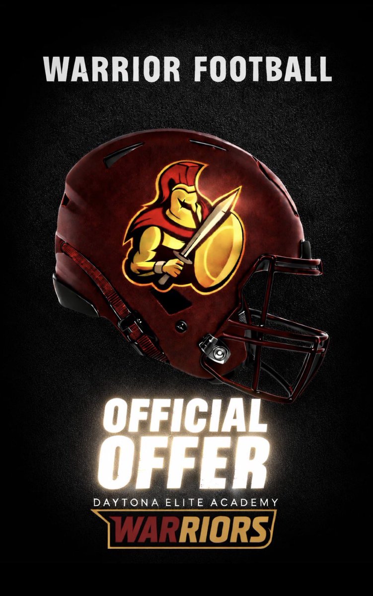 Hancock_Qb's tweet photo. After having a conversation with @CoachDBrown43 I’m very blessed to receive my 1st offer from Daytona Elite Academy https://t.co/3clluJxUs7