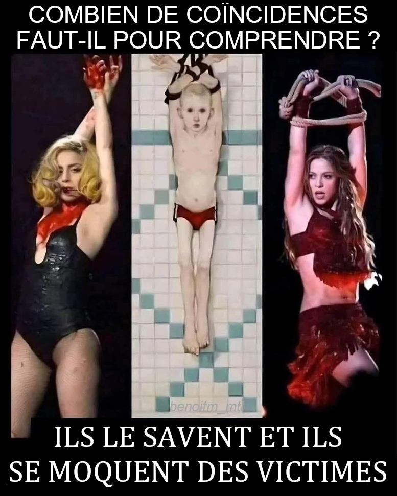 Madonna, Lady Gaga, Jennifer Lopez, Shakira et de nombreux autres. #pedoland #hollywood #epstein #trafic

✍️ Ils disent la vérité en  ̶p̶l̶a̶i̶s̶a̶n̶t̶a̶n̶t̶  spectacle