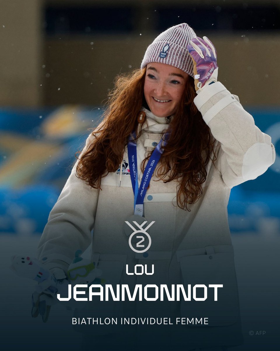 🥇🥈 INCROYABLE DOUBLÉ FRANÇAIS ! 🇫🇷⚡️

Julia Simon CHAMPIONNE OLYMPIQUE 🏆
Lou Jeanmonnot MÉDAILLE D'ARGENT 🥈

Une première HISTORIQUE pour le biathlon français aux JO ! 🔥

19/20 pour Simon, 18/20 pour Jeanmonnot... La masterclass ! 

#Biathlon #JO2026 #MilanCortina2026