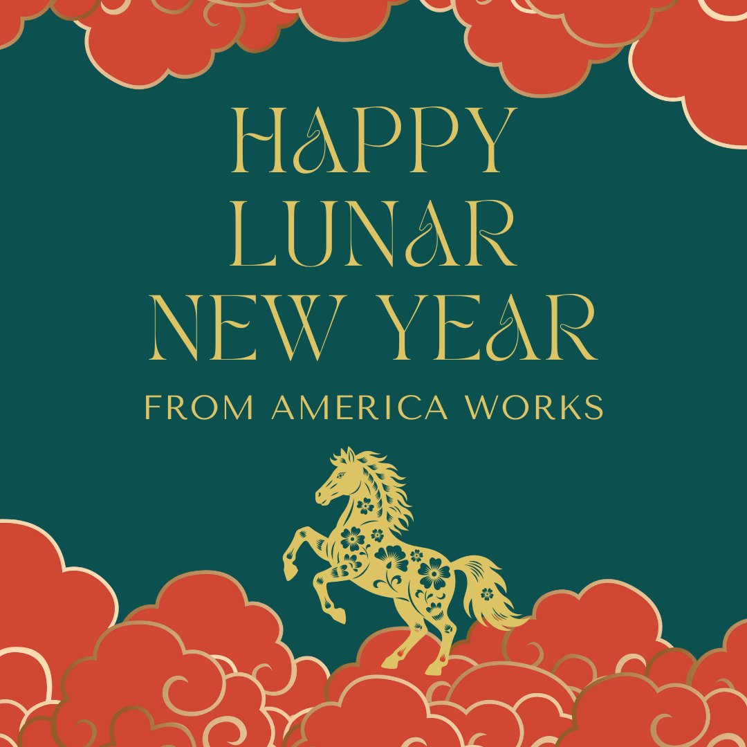 Happy Lunar New Year from America Works! 🧧✨

Wishing everyone who celebrates a joyful and prosperous year ahead.