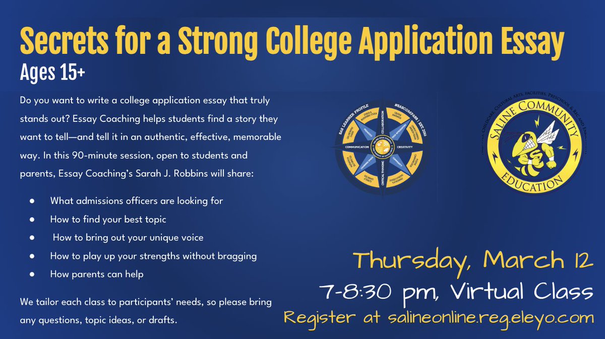 Saline Community Ed tweet media