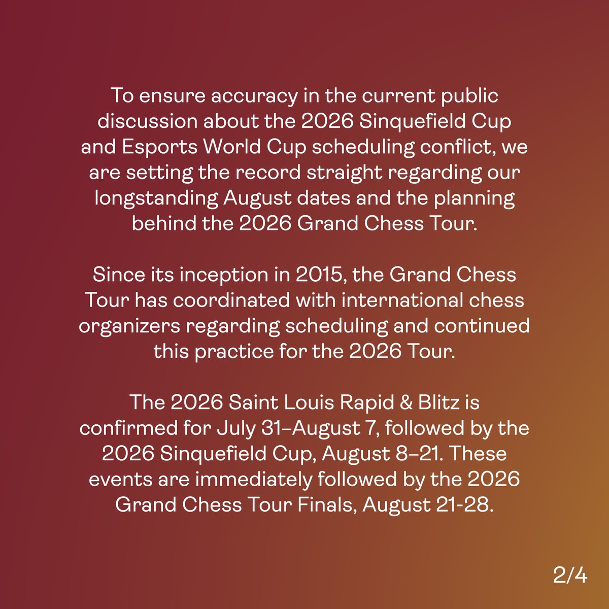 Grand Chess Tour tweet media