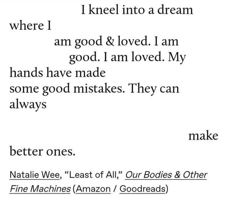 I am good. I am loved.