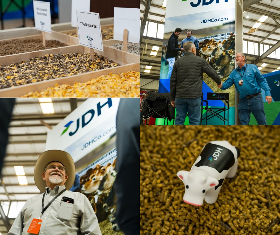 JDHCo's tweet photo. Day one was everything we love about the Farm Show.

We are back for day two, and we are excited to keep connecting with our customers, suppliers and folks from the community. 

Find us in our usual spot in the Farm Credit Dairy Center: Booths 6528 to 6529 and 6628 to 6629. https://t.co/I9BaMwJHVc