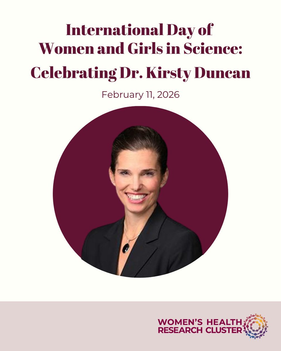 Women's Health Research Cluster tweet media