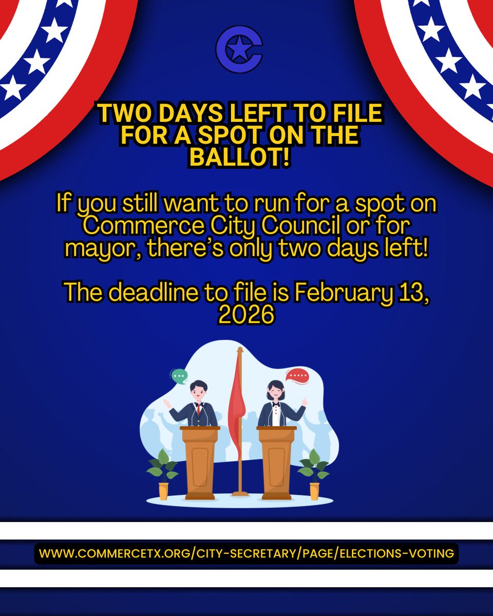 City of Commerce TX tweet media