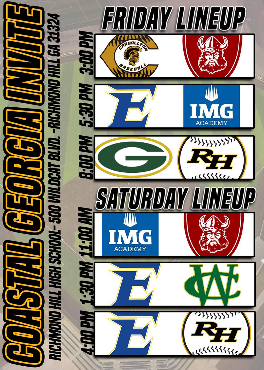 Richmond Hill Wildcat Baseball tweet media