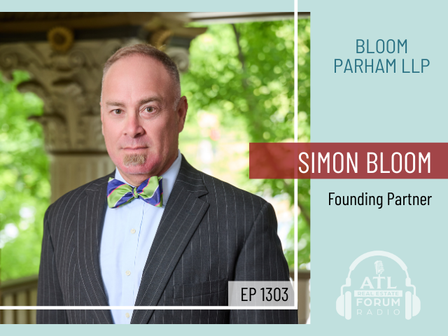 Simon Bloom, founding partner of Bloom Parham LLP, pulls back the curtain on the zoning battles shaping what gets built, where and at what cost.

Special thanks to <a href="/denimmarketing/">Denim Marketing</a> for sponsoring Radio! 🎙️ 

🎧 Listen to the full episode: atlantarealestateforum.com/simon-bloom-un…