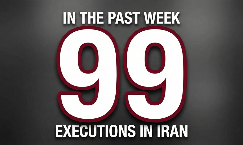 Iran executed 99 people in the past week alone - <a href="/iran_policy/">NCRI-FAC</a>

That's the equivalent of more than 1 person every 2 hours. In reality, if the regime were to stop executions even for a single day it would be overthrown.

Full NCRI report: 👉 ncr-iran.org/en/ncri-statem…

CC: <a href="/drmaisato/">Mai Sato</a>