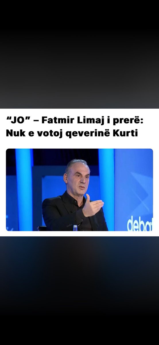 Shiiit! nuk paska qeveri nc 😂