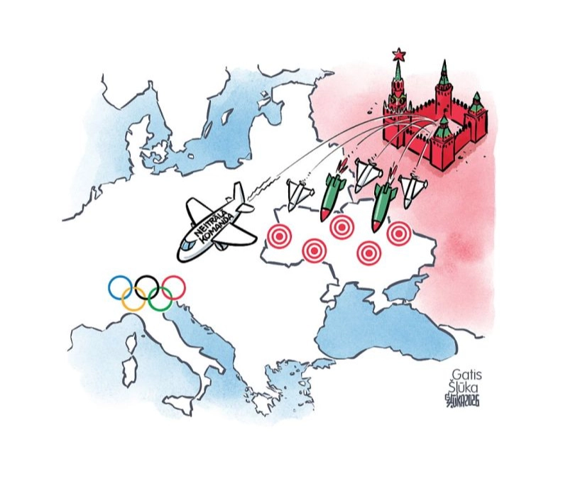 kulervo's tweet photo. Kā jau pierādījis latviešu teātŗa tēvs Ādolfs Alunāns - nenovērtējiet par zemu karikatūras un teātri - publisku aplamā izsmiešanu. Visa orku impērija un viņu darbi ir jāizsmej, tieši tas viņiem nepatīk un viņus vājina, ka par tiem smejas! Paldies @KarikaturaLv https://t.co/zwSfNb3BDF