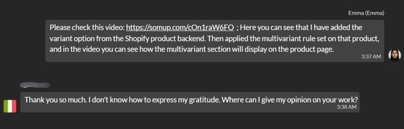 We don’t just support stores.
We support the people building them.
That difference shows up in client reviews.

Try MultiVariants – Bulk Order app 👇
 apps.shopify.com/multivariants

#Shopify #ShopifyApp #CustomerSupport #ShopifyMerchants #MultiVariants