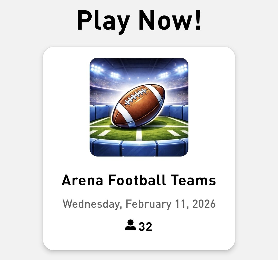 Snapback_Trivia's tweet photo. Do you even know ball if you don't know arena football teams?

See how you stack up here: https://t.co/XmQVYJh3dq https://t.co/o2TEaCeOzw
