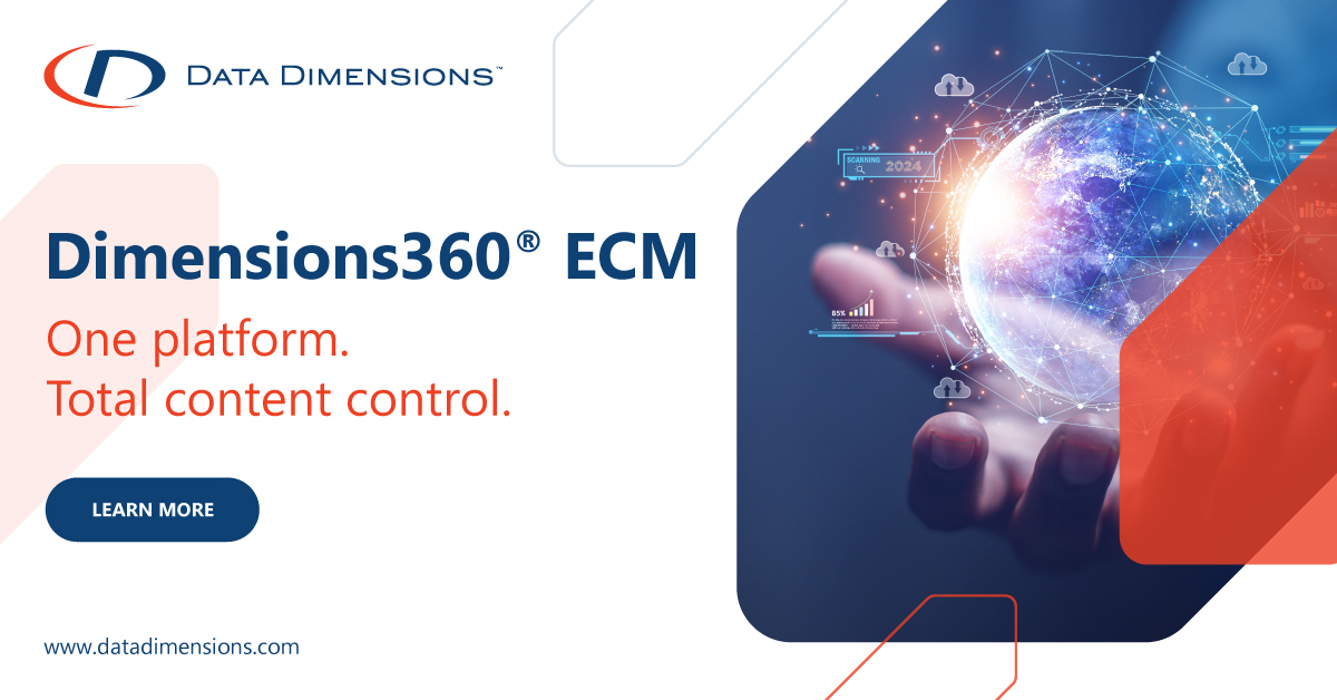 DataDimensions1's tweet image. Too many systems slow teams down.

Dimensions360® ECM centralizes content, automates workflows &amp;amp; improves visibility across operations.

Explore now:  tinyurl.com/ddthsixty

#Dimensions360 #ECM  #WorkflowAutomation  #DigitalTransformation  #DataDimensions