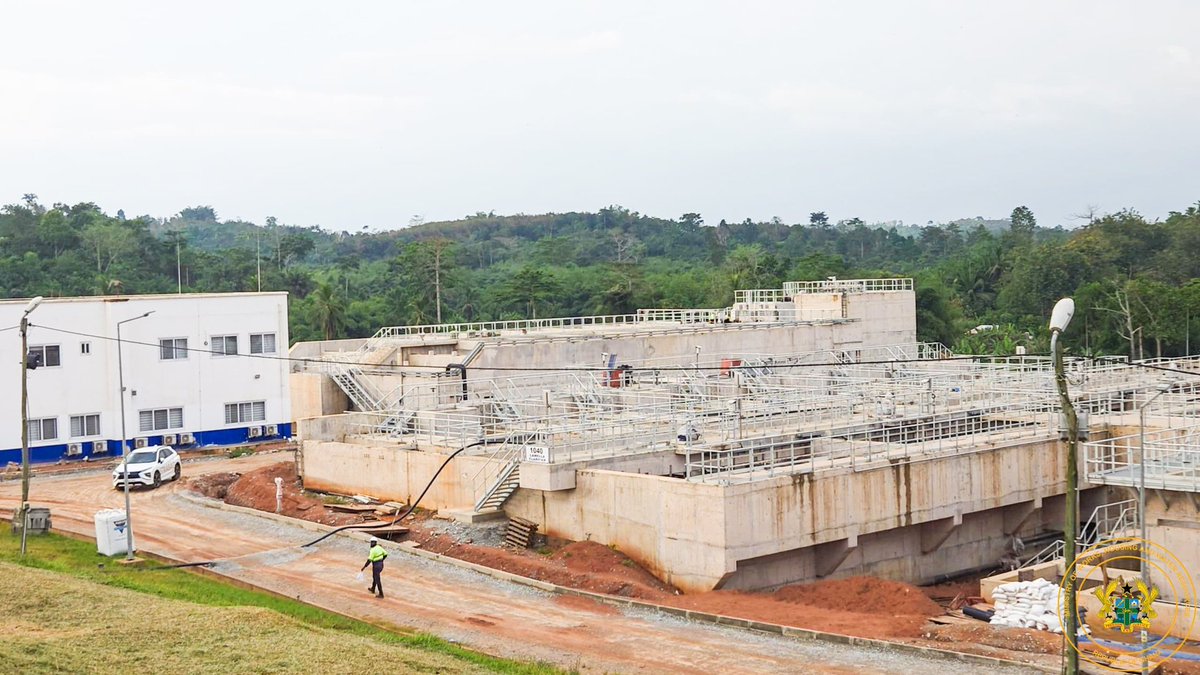 Sekondi-Takoradi’s 100,000m³/day water treatment plant to be commissioned in May! Works and housing minister, Hon. Kenneth Gilbert Adjei confirms steady progress during site visit. Clean, potable water relief is coming.

Chez Amis - West Ham - Acheke - Thomas Frank