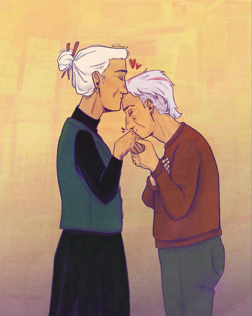 Cliazia's tweet image. Old married #Caitvi for the heart