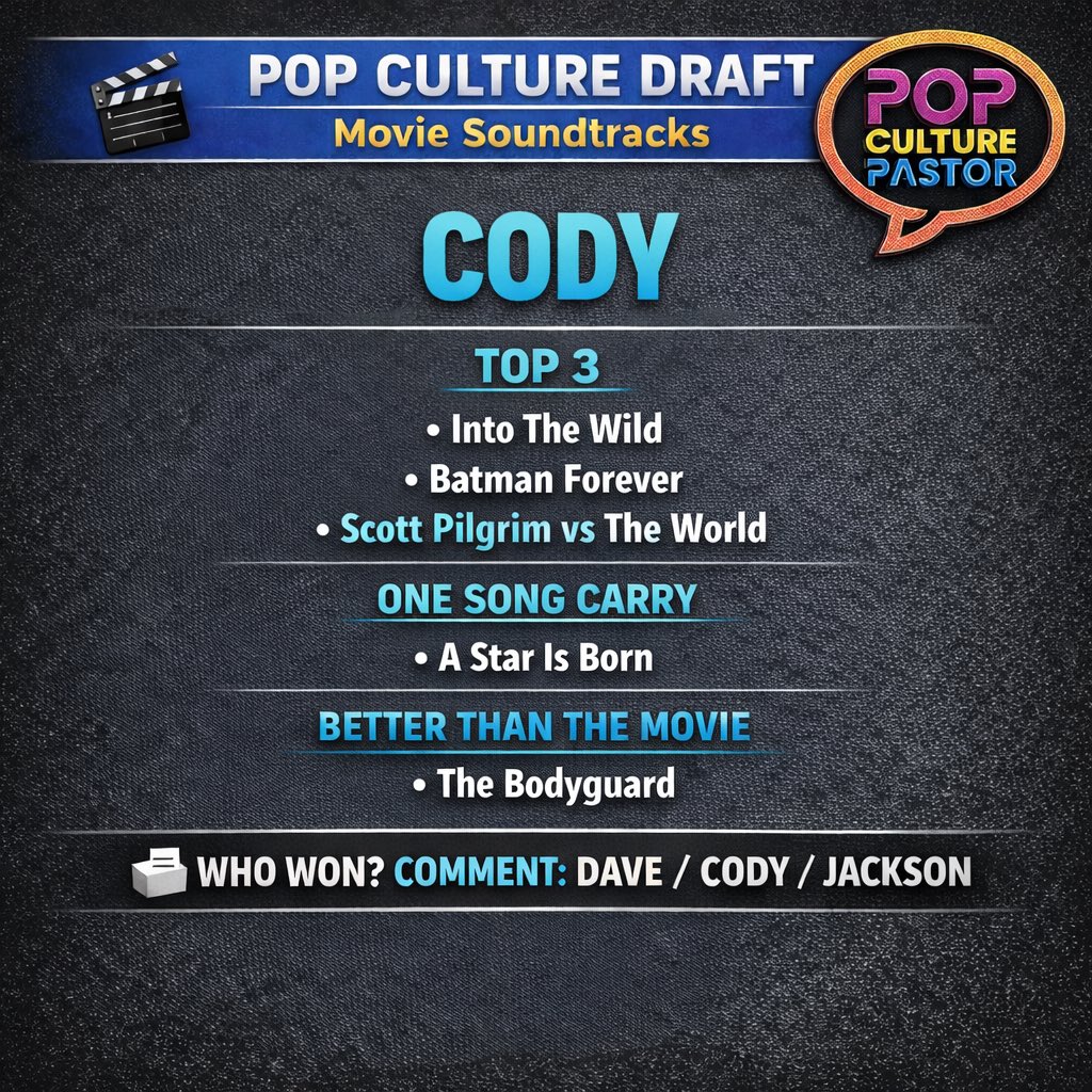 Pop Culture Pastor tweet media