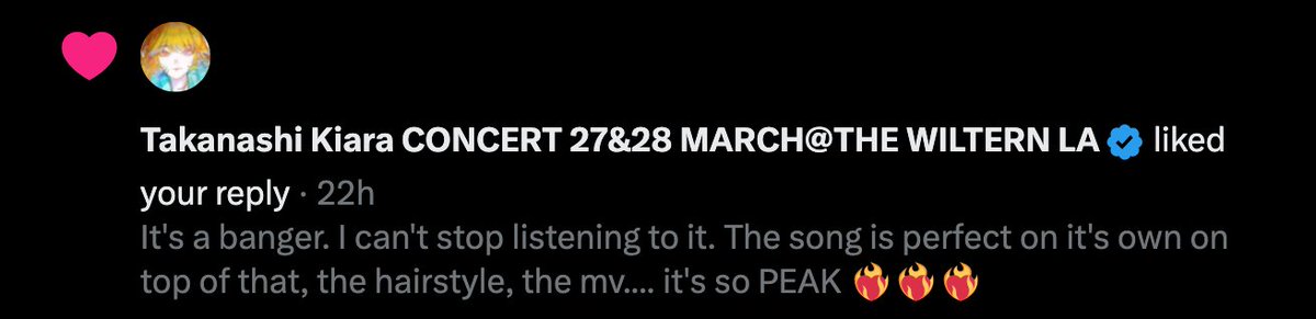 HOLYYY SHITT she has seen it!!!! I am happy that my emotions has reached her 😭😭😭

#kfp