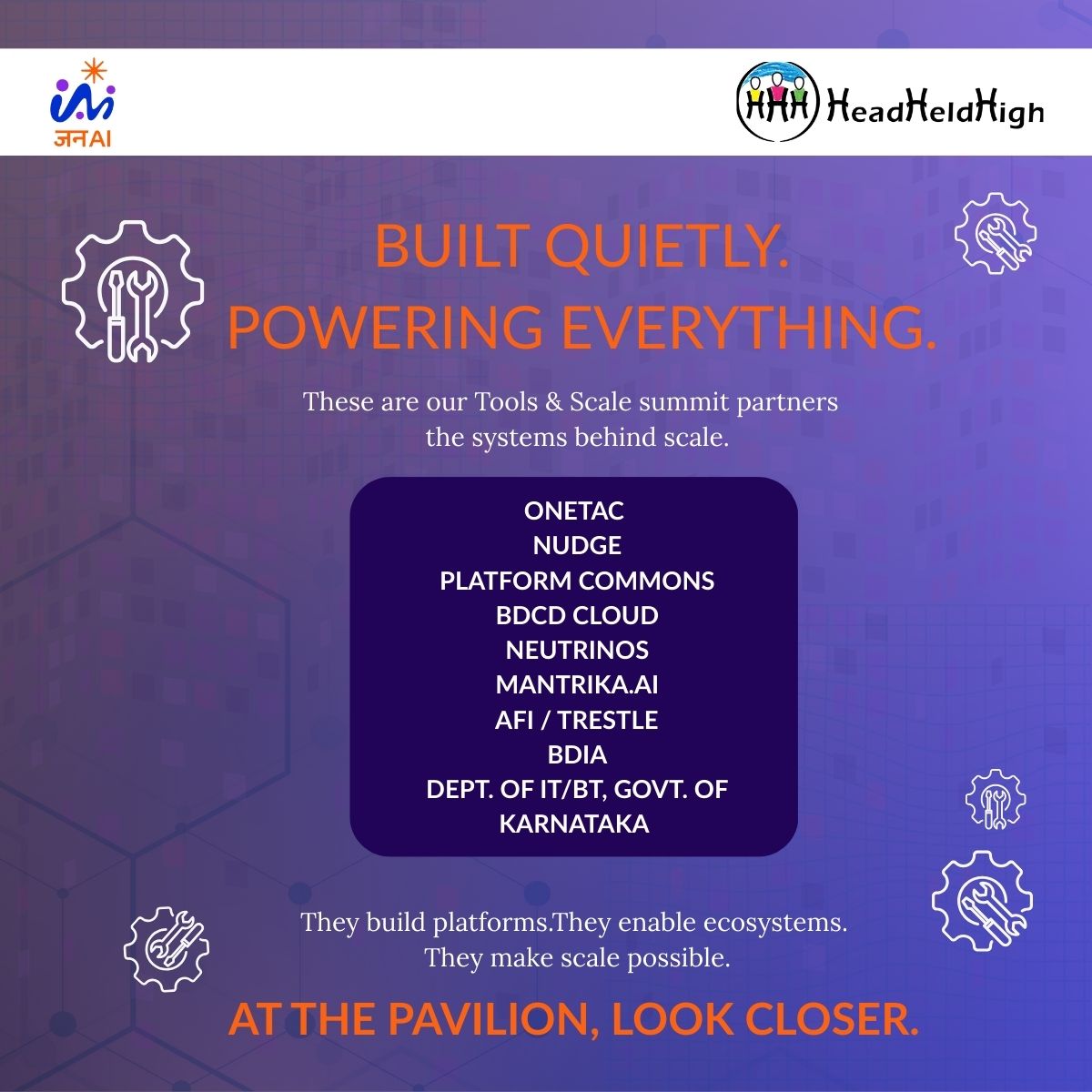 These are our Tools &amp; Scale summit partners —
the builders behind platforms, policy, and possibility.
If you’re stepping into the pavilion,
Knowing who they are might help you see more than others do.
#summitpartners #DiscoveryPassport #ToolsAndScale #summit #BuiltForImpact