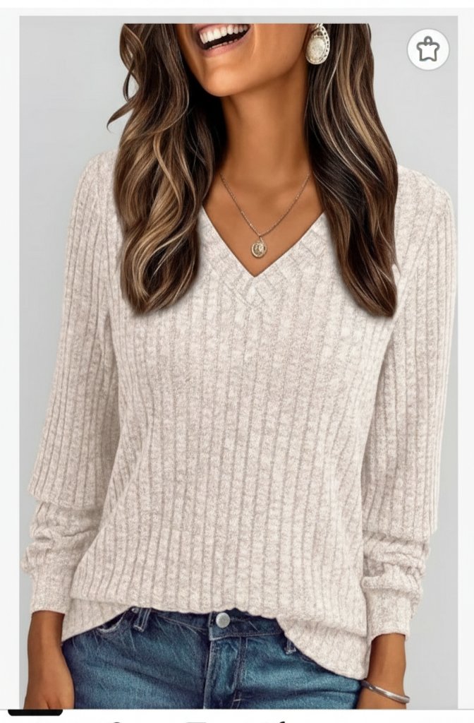 NDproductLab's tweet image. amzn.to/3M5j5lH
The Perfect Fall Transition Top. ✨
Ye V-neck ribbed long sleeve shirt aapki wardrobe ka must-have hai. Dressy enough for work, casual enough for the weekend.
#FallAesthetic #TrendyOutfits #WorkWear