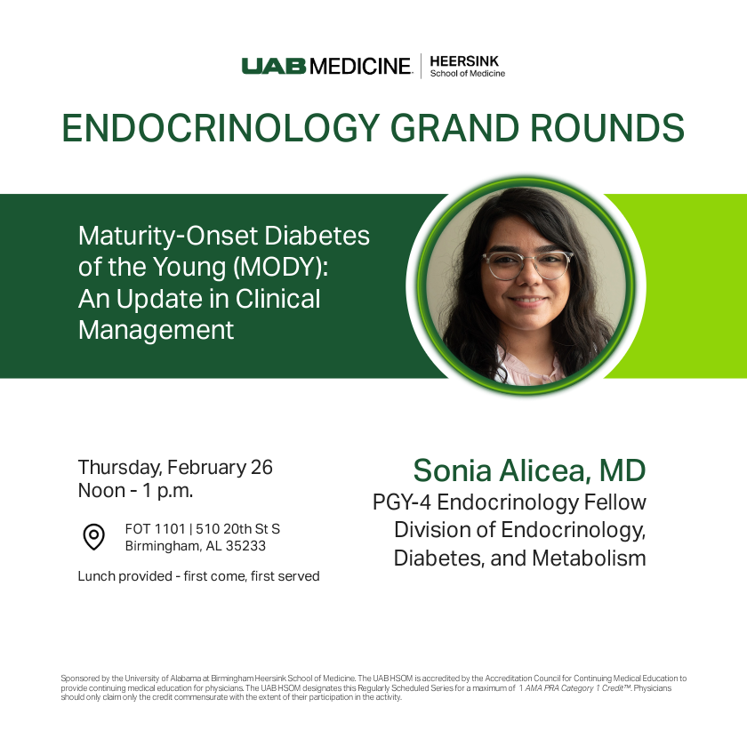 UAB Endocrinology Diabetes and Metabolism tweet media
