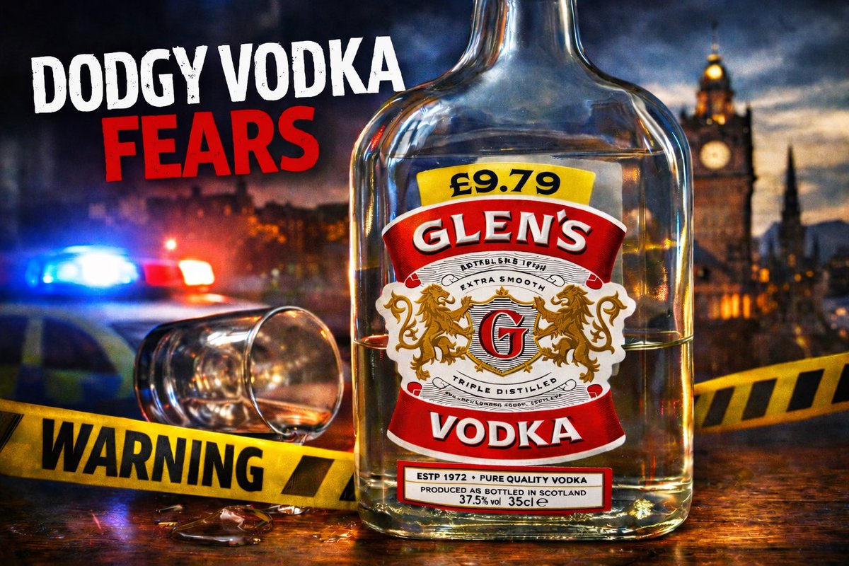 An Edinburgh resident has raised concerns after claiming they bought a bottle of vodka from a Granton shop that tasted unusual. <a href="/GlensVodkaLLG/">Glen's Vodka</a> #Edinburgh

swd.media/news/edinburgh…