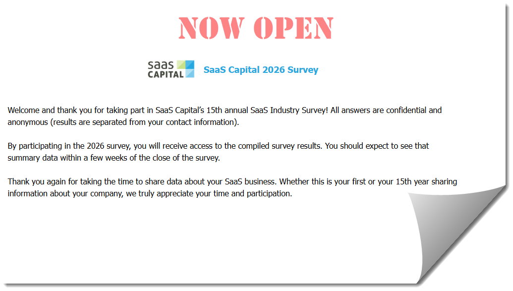 SaaS Capital tweet media