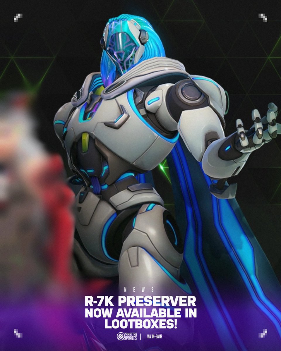 RamUpdatesOW's tweet image. LOOTBOX UPDATE!

Starting yesterday, the Ramattra R-7k Preserver skin, part of the Ultimate Battle Pass Bundle, can be obtained from Lootboxes! 

So if you couldn't buy it back then, cross your fingers on the next Lootbox you open.