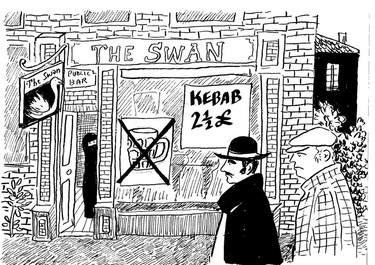 _SalonOwiec's tweet image. NA ANGIELSKIEJ WSI - SCHOWAŁO SIĘ BIAŁE I TAM SIEDZI. 

Czujny wzrok przedstawicieli Rządu Zjednoczonego Królestwa zauważył, że w Wielkiej Brytanii w pewnych okolicach jest bardzo biało. Ale nie chodzi o opady śnieżne, czy białe plamy na mapach jego obszaru, tylko o prowincję,…