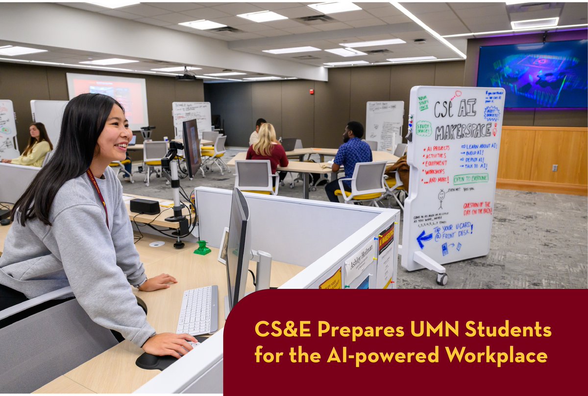 UMN Computer Science & Engineering tweet media