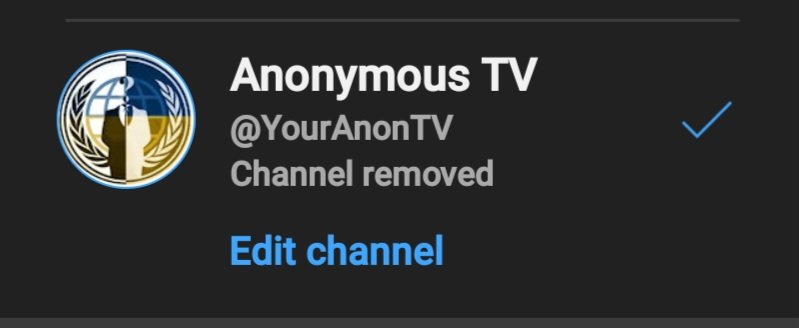 🚨⚡️BREAKING: <a href="/YouTube/">YouTube</a> deletes our channel "Anonymous TV" for exposing Epstein's unredacted files— Hollywood pedo elites, Trump entanglements, &amp; erased evidence! This is elite censorship! 

#OpBlackLedger #Anonymous