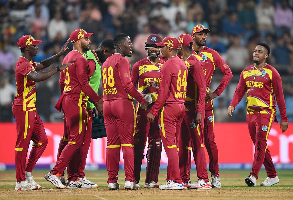 CricketMindset's tweet photo. 10 YEARS LATER, HISTORY REPEATS! ๐ด๐ฅ
For the first time since that epic 2016 final, the West Indies have defeated England in a T20 World Cup! ๐
A massive performance at the Wankhede to proved why the Windies are the Kings of T20! ๐๐
#T20WorldCup #WIvENG #ENGvsWI #ENGvWI https://t.co/A5QnSKyDpA