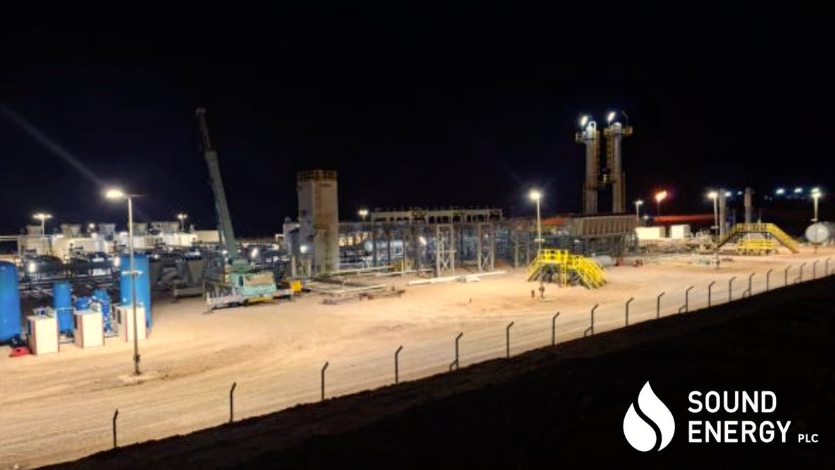 Continued progress at Tendrara: gas gensets commissioning, compressor packages installation, final testing stages LNG storage tank &amp; truck loading bays with weighbridges complete. During commissioning, gas was delivered at continuous uninterrupted rate
#mLNG #transitionfuel #SOU