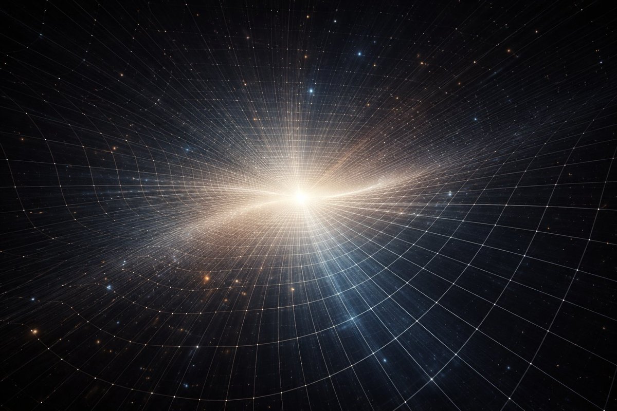 TES_framework's tweet photo. The expansion of space is the universal, necessary increase of possible relations of existence.
It is not motion within space — it is change of space itself.
In TES, expansion is not just a cosmological feature of the past.
It is continuous, universal, and happening everywhere.
Space is not a static container.
It does not “host” things — it is constantly being generated.
Every new possibility of distinction, existence, or change requires more space to be expressed.
Expansion is not a choice of the universe.
It is the minimal solution to non-stasis.