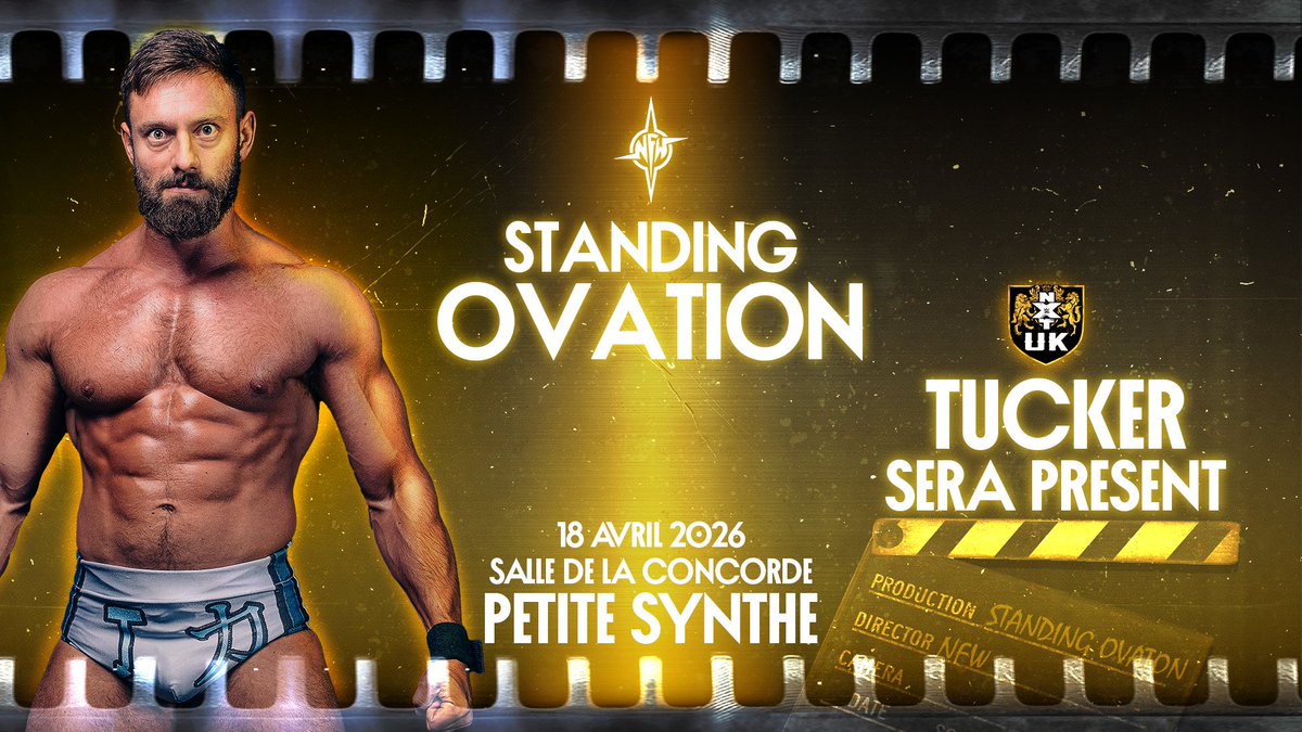 🎬 STANDING OVATION 🎬 

L'auto proclamé "Roi de France" Tucker arrive pour la toute première fois à la NFW et il compte bien affirmer sa domination le 18 avril lors de Standing Ovation 🎬

Billetterie 🎬 billetweb.fr/nfw-standing-o…