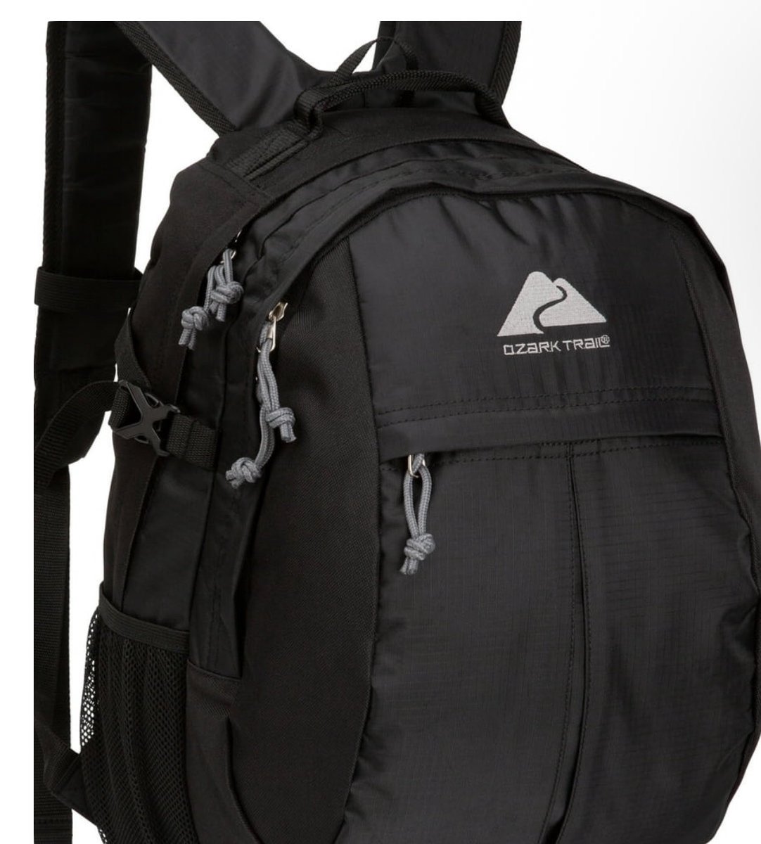 CoachJayGray's tweet photo. @FBIDDBongino @FBI 

Hey! 
Giving the camera video and the reflectors on the backpack shoulder strap, the backpack is a Ozark Trail backpack from Walmart. You see when the guy turns around from the camera. There is a triangle looking area that flashes. Where the label is. https://t.co/VEEj4tJJXV