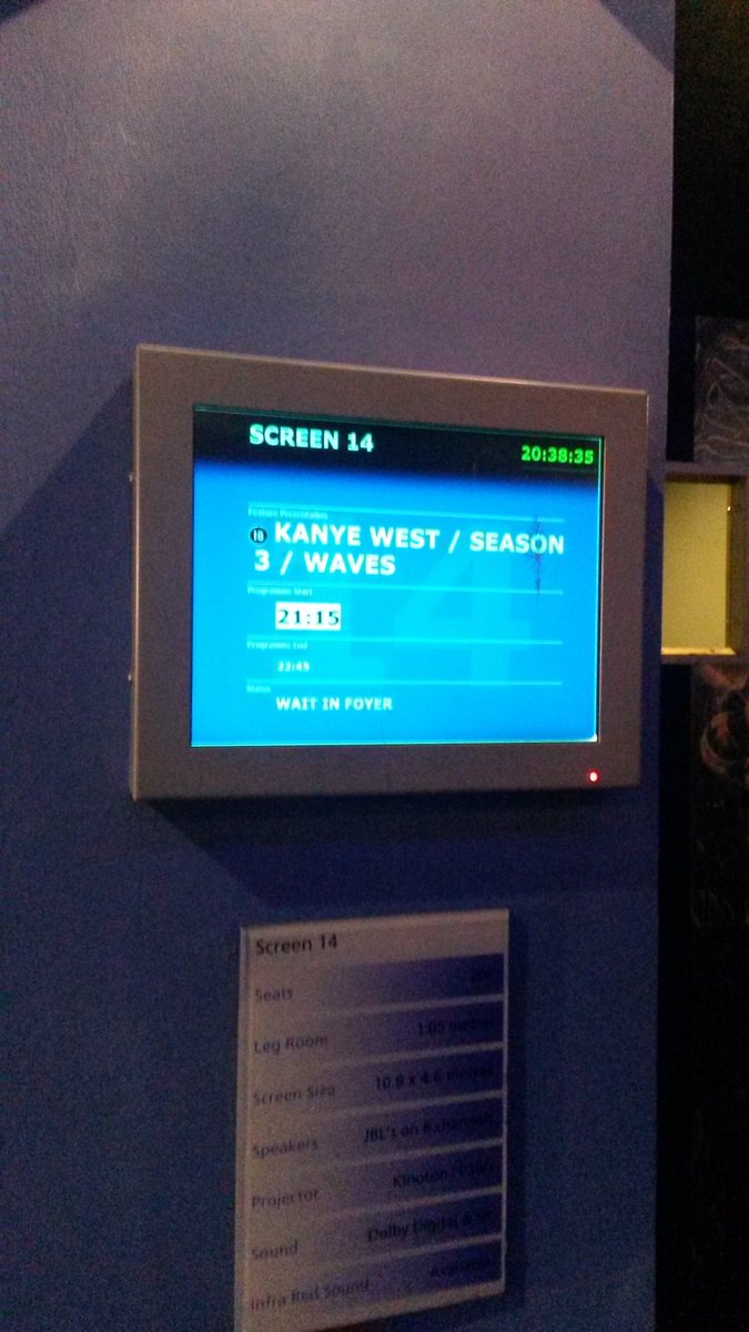 Watching it live in a cinema in Dublin was wild