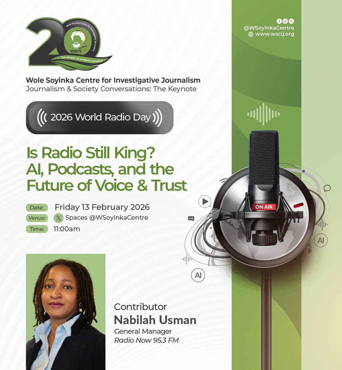 Wole Soyinka Centre tweet media