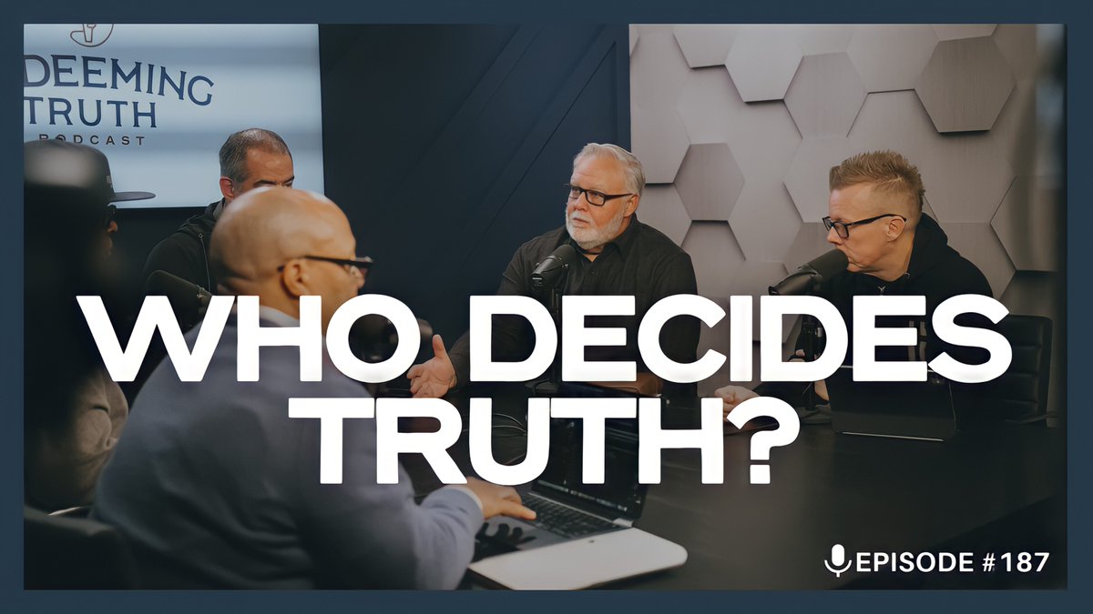 If the Bible isn’t the highest authority for what you believe… what is? 
Culture? Personal feelings? Popular voices? Your own heart?

Now Available on YouTube
EP 187 | What Happens When the Bible Isn’t Your Final Authority? youtu.be/QGlxOppwG-Q