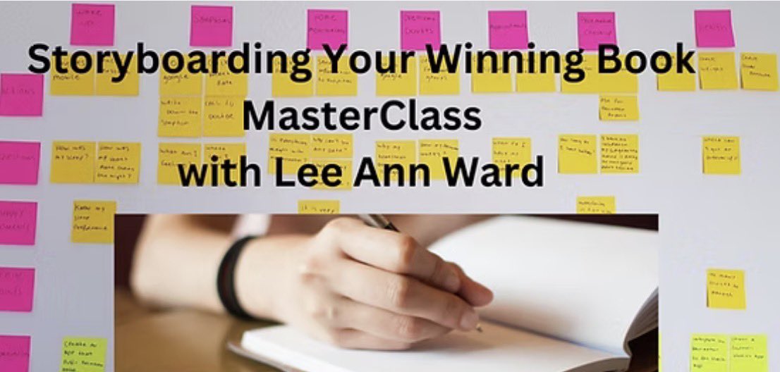 No matter whether you're a pantser or a plotter, Lee Ann Ward's Storyboarding Zoom Masterclass will teach you the skills to make your WIP your BEST book yet! Sun., Feb. 15, 9:30 AM--4:30 PM CT! #writingawayrefuge #writingcommunity #writer #amwriting #writerslife