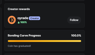 Everyone see this? They bonded yesterday, these underdogs did an amazing job. 

Even though the chart got shaken out by weak hands, I still believe <a href="/OyradeX/">Oyrade</a>  can grow much stronger if they win this Hackathon.

Because remember: user security, privacy, and personalization are