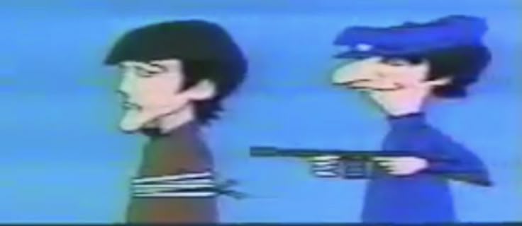 O Ringo na animação dos Beatles é definitivamente... Algo.
