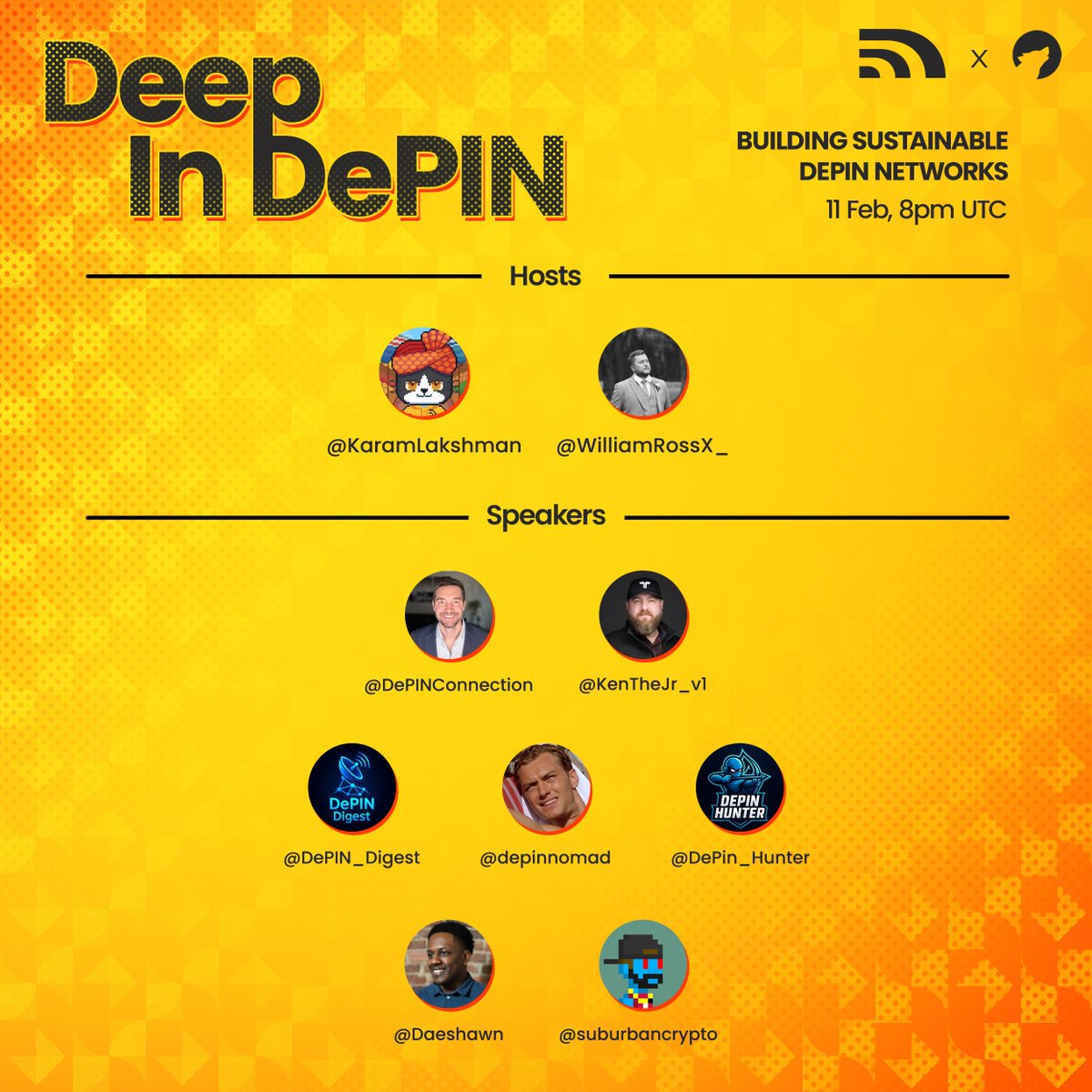 🎙️Deep in DePIN: Ep. 53

DePIN isn't just a category, it's a global shift in how we build the world's infrastructure.

This week, we’re back with the opinion leaders shaping that future in real-time. 
From hardware to incentives, we’re covering it all.

Tap in to stay ahead.
