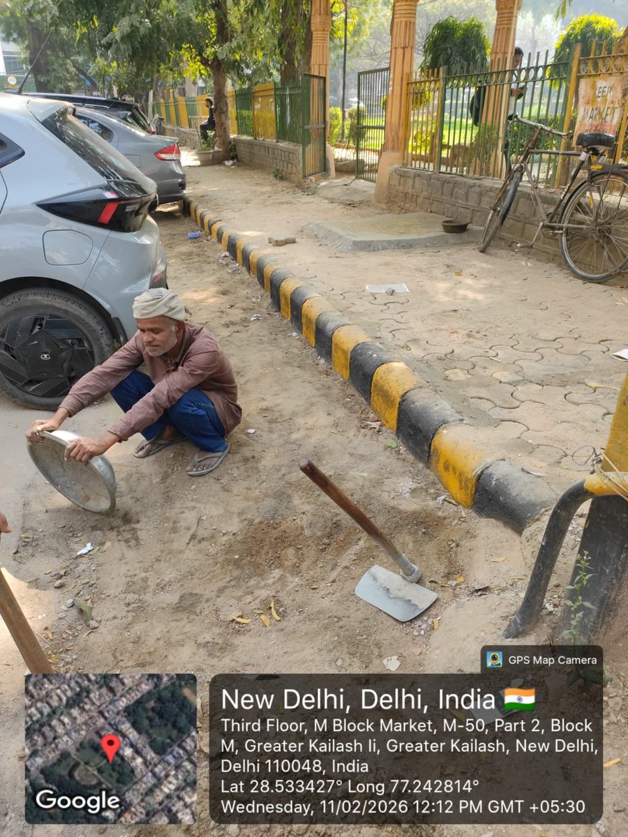 DCSOUTHZONE's tweet image. To ensure cleaner surroundings and obstruction-free roads, South Zone MCD teams were on duty today for malba removal.

🏗️ Total malba lifted: 26.9 MT on 11th February 2026.

Continuous efforts towards a debris-free &amp;amp; clean Delhi.

#MCDDelhi #CleanDelhi #PollutionControl