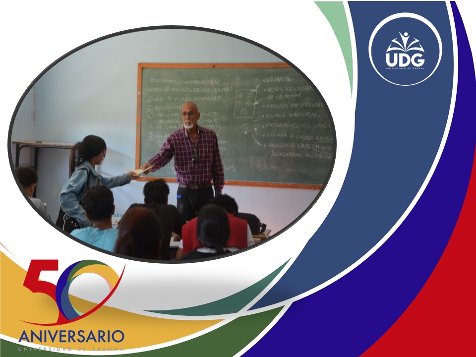 El #14defebrero muchos celebrarán el amor, y aquí también. 💌 Porque enseñar, aprender, construir país, también es querer. En la Universidad de Granma, el 14 huele a tiza, a libreta y a revolución. 📖💘  #CubaEstáFirme #100AñosConFidel #50AñosUDG